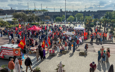 Saint-Nazaire : les syndicats ont manifesté ce vendredi 1er mai