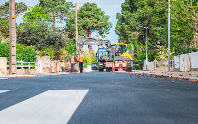 Pornichet : la fin des travaux approche avenue des Loriettes