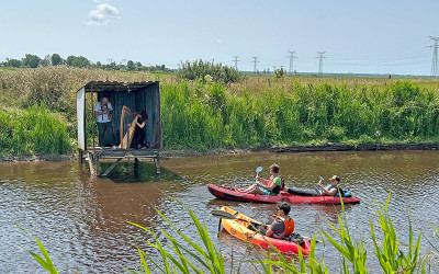 Saint-Nazaire : le Festival de l’eau fait naviguer l’oreille, et chanter la nature