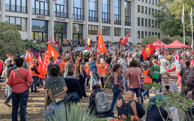 Saint-Nazaire : plus de 2 000 manifestants dans les rues pour la mobilisation du 29 septembre