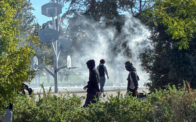 VIDEO. Mouvement lycéen à Saint-Nazaire : des tirs d’artifice provoquent les policiers