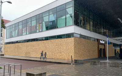 17 octobre à Saint-Nazaire : le Ruban Bleu se barricade mais reste ouvert