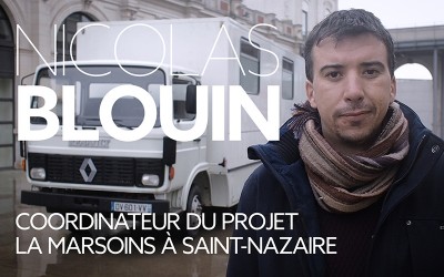 Nicolas Blouin présente le projet Le Marsoins