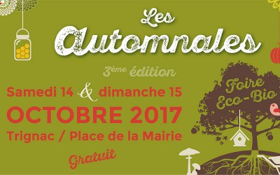 Les Automnales, 3ème édition du salon Eco-Bio local à Trignac