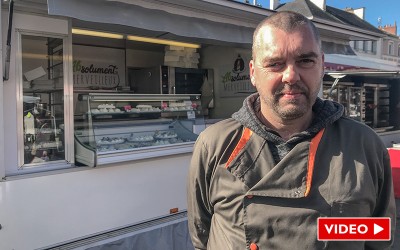 Un pâtissier revisite le Merveilleux au marché de Saint-Nazaire