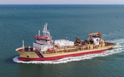 Saint-Nazaire : retour de la Samuel de Champlain remotorisée au GNL