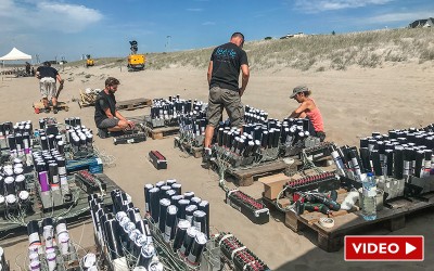 Saint-Brévin : dans les coulisses du Festival Pyrotechnique