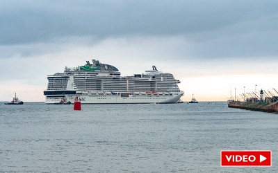 Video : le MSC Grandiosa quitte Saint-Nazaire pour 3 jours d’essais en mer