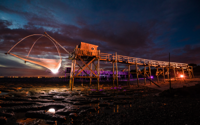 Saint-Brévin : un souffle poétique aux illuminations des pêcheries