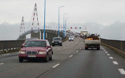 Pont de Saint-Nazaire : annonce de vents forts et de risques de perturbation de circulation