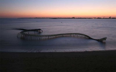 Saint-Brévin : le Serpent d’Océan pris pour une espèce éteinte crée le buzz sur Tik Tok