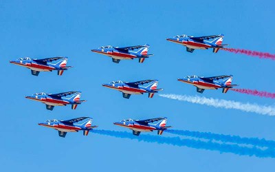 Festival Les Ailes Bleues : 2h30 de show acrobatique aérien dans le ciel de Pornic