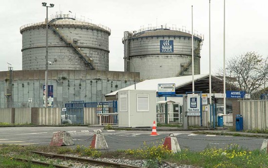 Montoir-de-Bretagne : une fuite d’acide sulfurique à l’usine Yara
