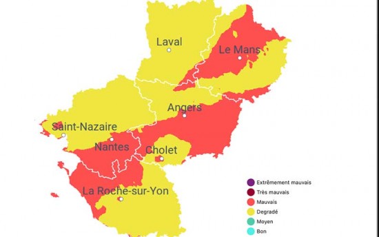 Loire-Atlantique : la qualité de l’air se dégrade encore