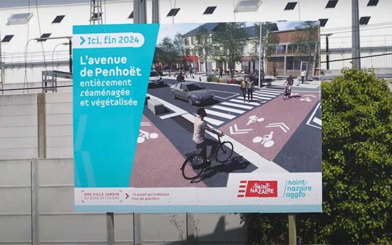 Saint-Nazaire : l’avenue de Penhoët rouvre en sens unique dès la semaine prochaine