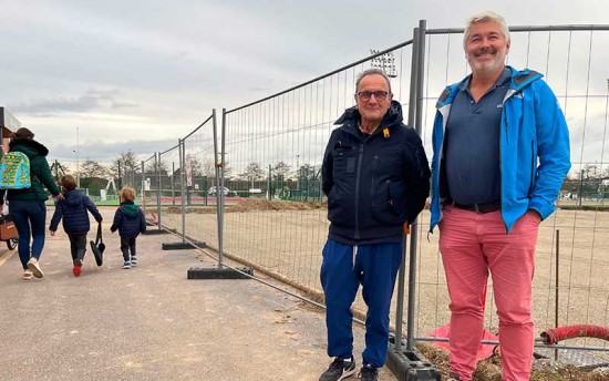 Pornichet : construction de deux terrains de Padel au Ninon Tennis Club