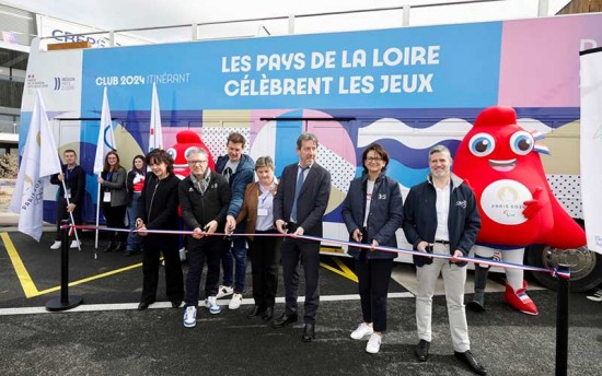 JO 2024 : le bus club itinérant des Pays de la Loire fera escale à Saint-Nazaire
