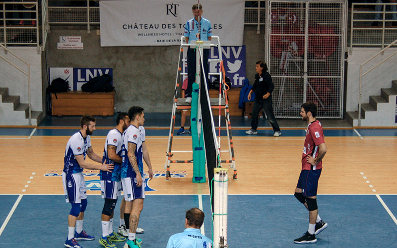 Volley : Saint-Nazaire subit la loi de Lyon