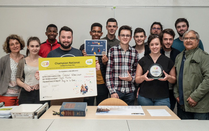 15 élèves du Lycée Heinlex remportent le prix national EPA