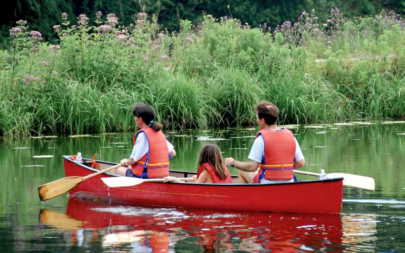 Saint-Nazaire : des canoë-kayaks en location au Bois Joalland le dimanche