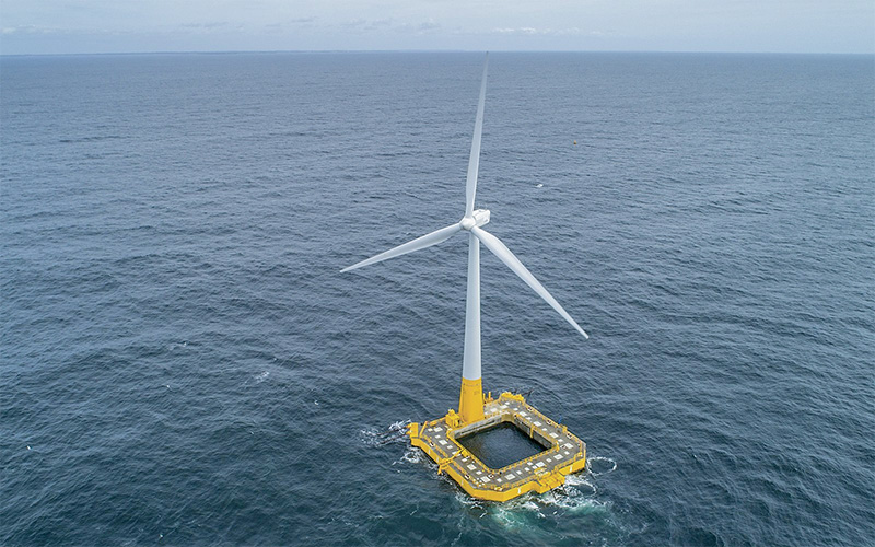 Éolienne en mer Floatgen : une visite en mer gratuite ouverte au public