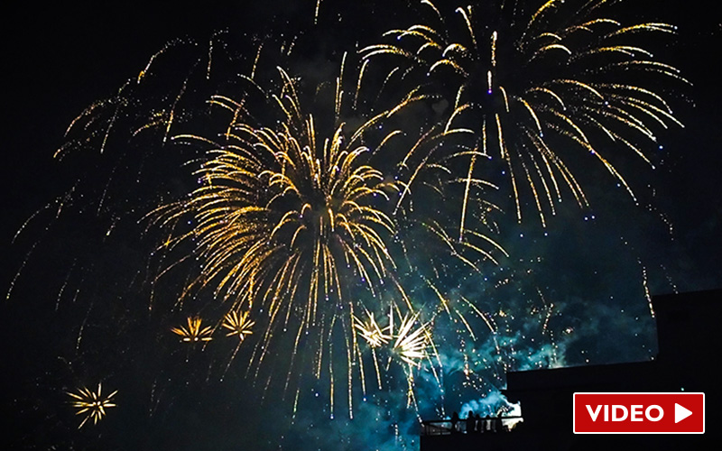 Video : revivez la magie du Festival Pyrotechnique de Saint-Brévin