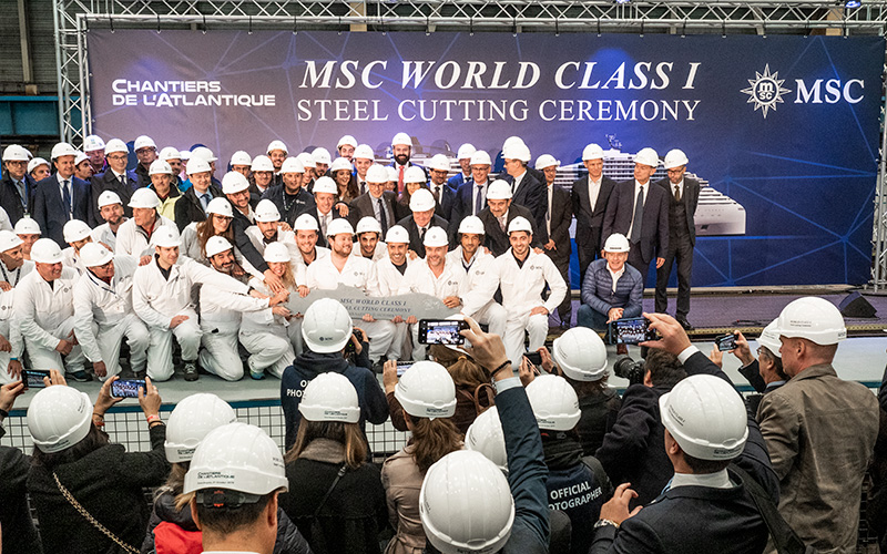 Accord MSC - Chantiers de l’Atlantique : en route vers le paquebot du futur