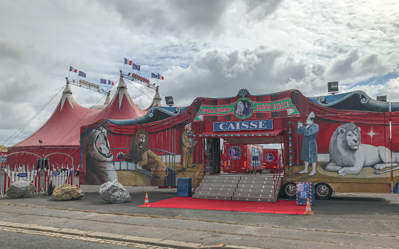 Saint-Nazaire : le cirque Zavatta se pose au Petit Maroc