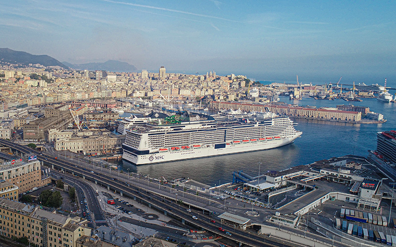 MSC Grandiosa : le paquebot construit à Saint-Nazaire reprend la mer