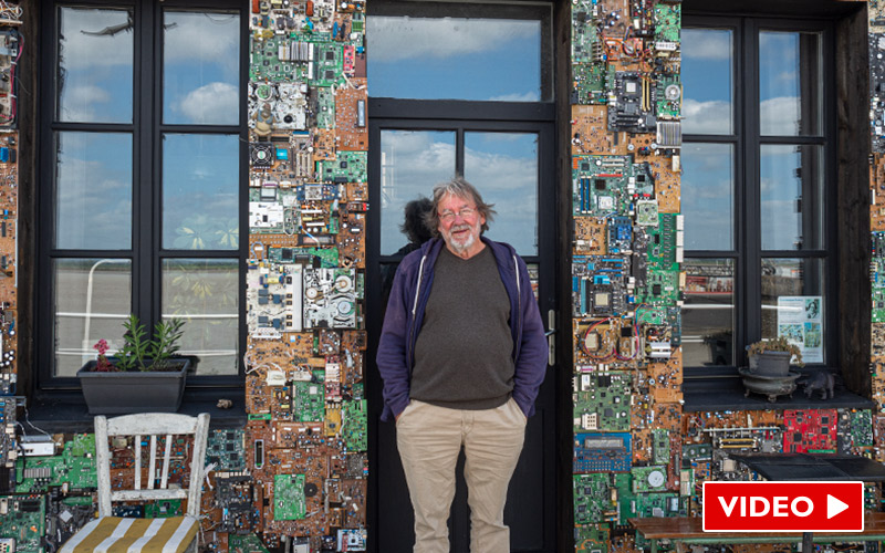 Paimboeuf : une façade électronique face à la Loire