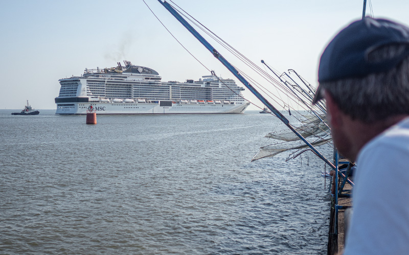 Saint-Nazaire : départ du MSC Virtuosa le jeudi 1er avril