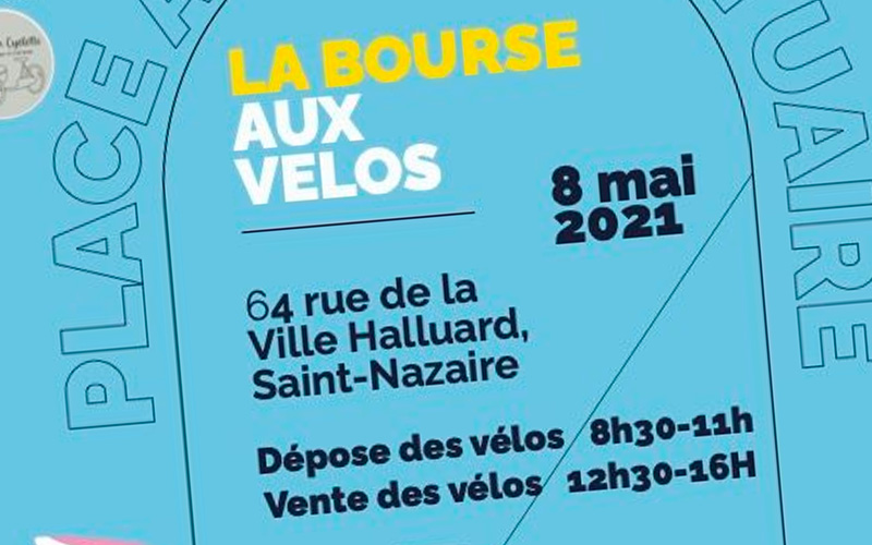 Saint-Nazaire : une bourse au vélo le samedi 8 mai
