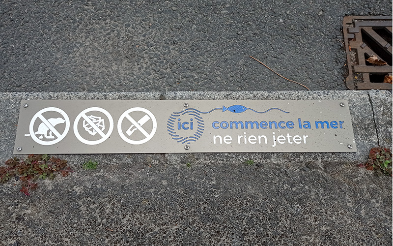 Saint-Nazaire : stop aux déchets par terre, ici commence la Mer !