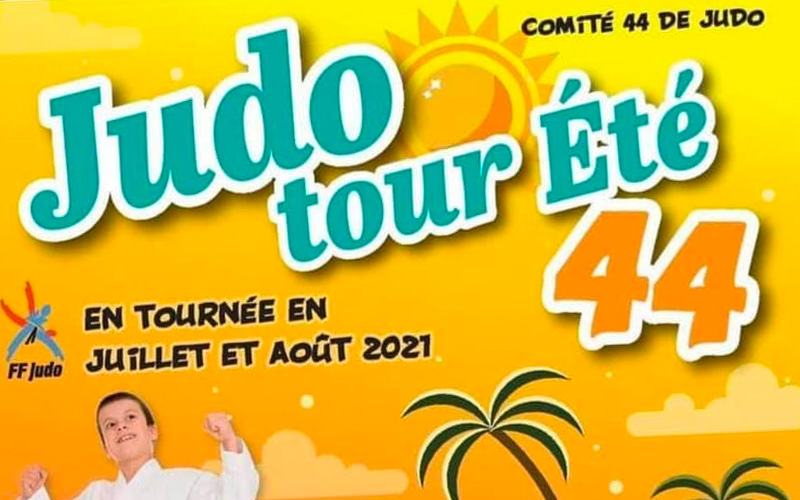 Saint-Nazaire : 50 m2 de tapis de judo sur la Plage de Villès-Martin