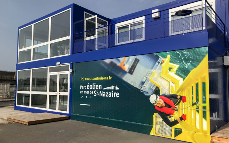 Saint-Nazaire : les équipes du Parc éolien à la rencontre des habitants