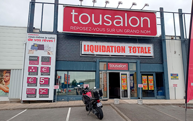 Trignac : liquidation totale à Tousalon avant changement d’enseigne