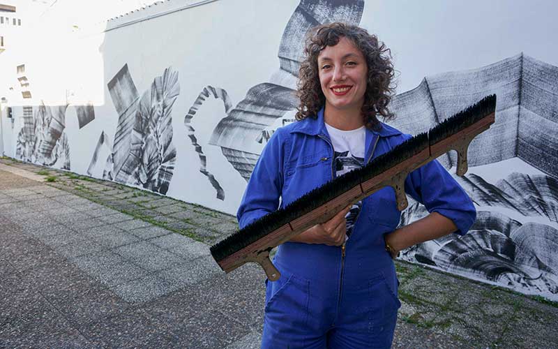 Saint-Nazaire : une nouvelle fresque Street Art pour le passage des Halles