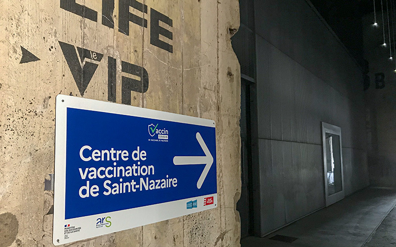 Loire-Atlantique : 4 centres de vaccination ferment, Saint-Nazaire reste ouvert