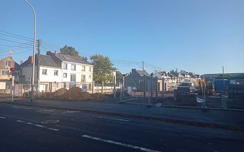 Saint-Nazaire : des travaux à Saint-Louis pour sécuriser l’entrée des élèves