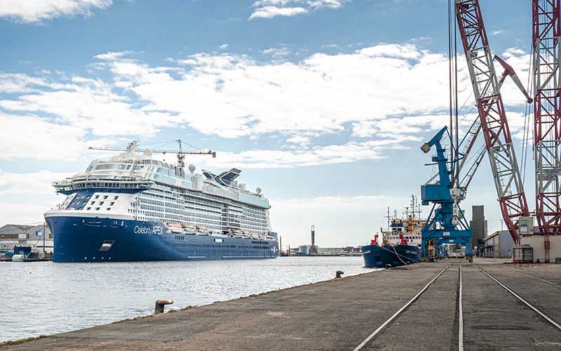 SaintNazaire les Chantiers testent la 5G avec Bouygues