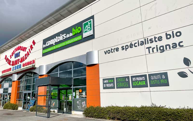 Saint-Nazaire : “Les Comptoirs de la Bio” ouvre à Auchan-Trignac