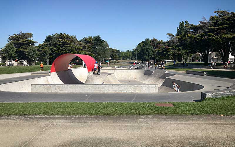 Skatepark de Saint-Nazaire : le full-pipe fermé durant deux semaines